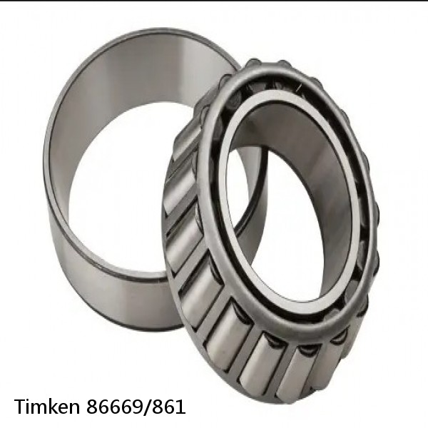 86669/861 Timken Tapered Roller Bearing #1 small image
