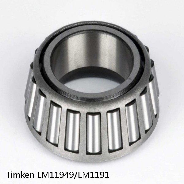 LM11949/LM1191 Timken Tapered Roller Bearing #1 small image