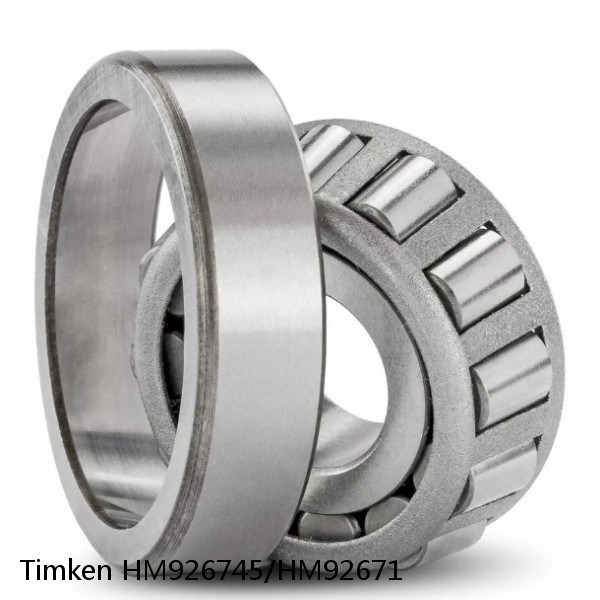 HM926745/HM92671 Timken Tapered Roller Bearing #1 small image